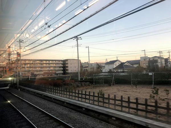 保谷駅発車後