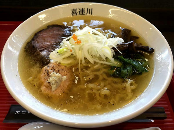 ごちそう喜連川塩ラーメン 900円