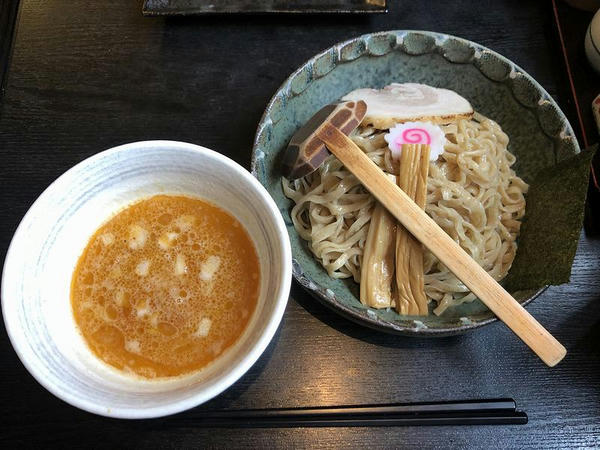 海老つけ麺（濃厚） 900円