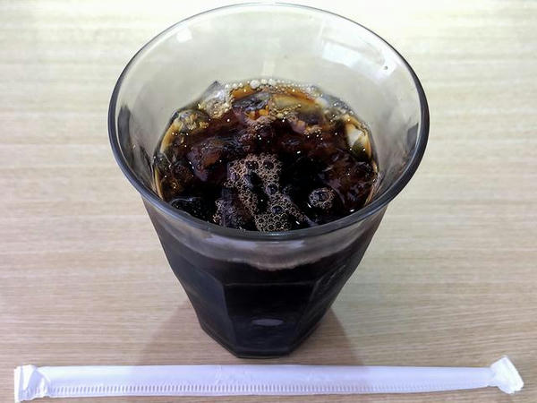 セットのドリンク（アイスコーヒー）