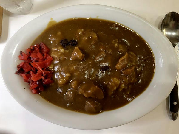 カレー（ライス大盛り） 600円