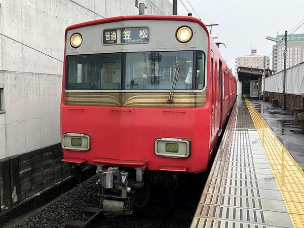 新羽島駅から乗車した名鉄電車