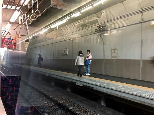 小牧口駅にて