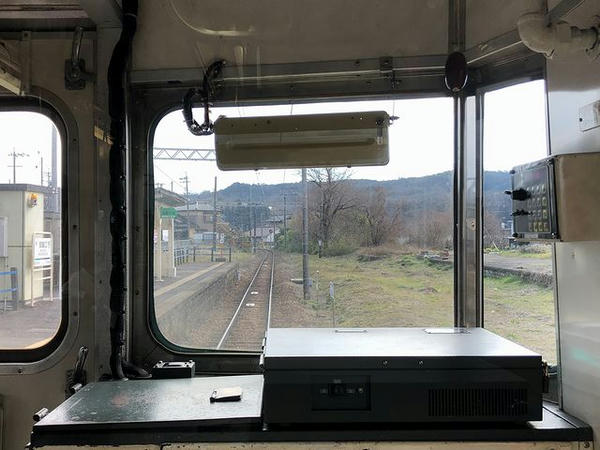 御嵩口駅進入