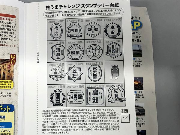 旅うまチャレンジスタンプラリー達成！