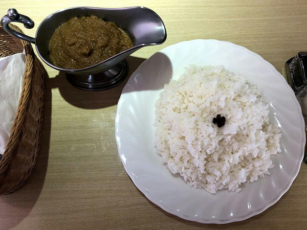 NGカレー（ライス大盛） 1050円