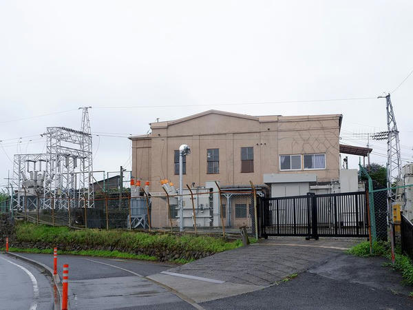 大胡駅の変電所