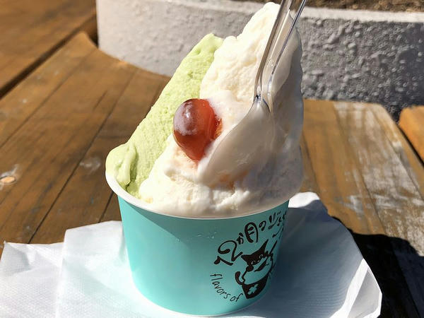 カップダブル（アスパラガス・さくらんぼ） 400円