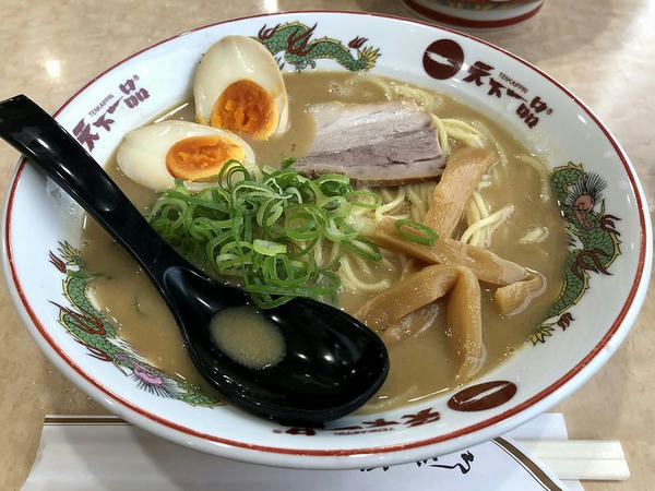 味付煮玉子ラーメン（こってり・大） 1100円