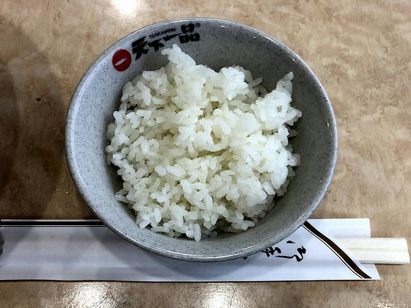 半ライス 110円