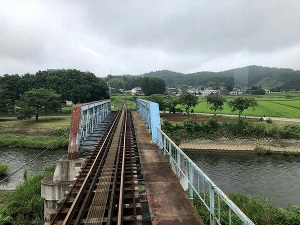 北山駅－益子駅間（小貝川橋梁）