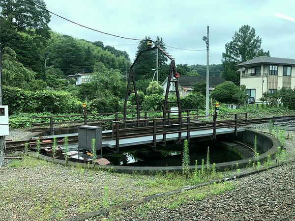駅構内の転車台