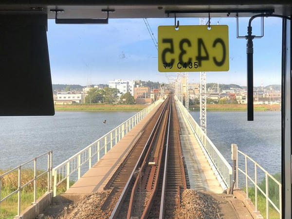 十二橋駅間－潮来駅間（常陸利根川）