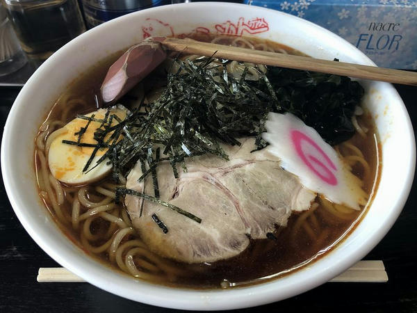 いただいた「冷ドン（冷たいラーメン）」（700円）