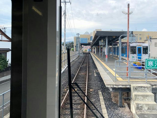 寒河江駅停車