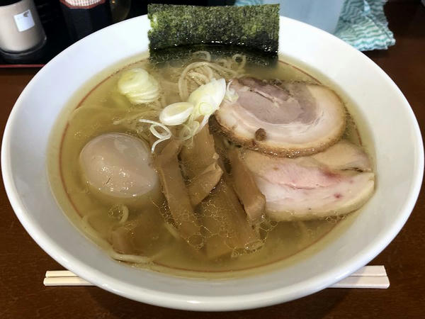 塩ラーメン 700円 ＋ 味玉 100円