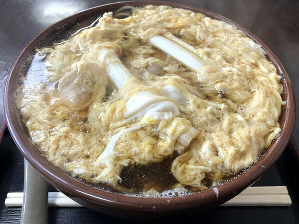 親子南ばん（そば） 650円