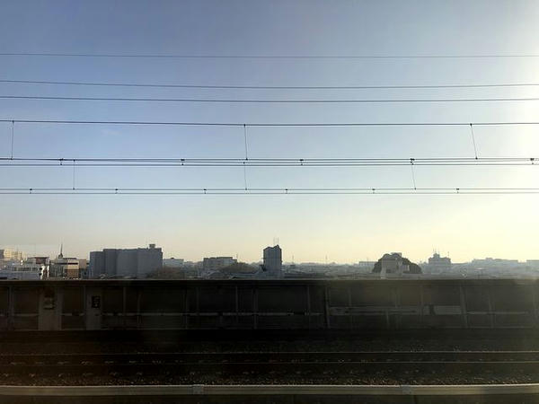 大宮駅発車直後