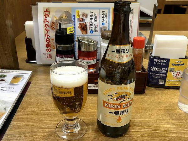 キリン一番搾り（中瓶） 627円