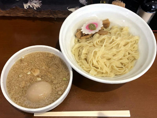 背脂煮干つけ麺 800円 ＋ 味玉 800円