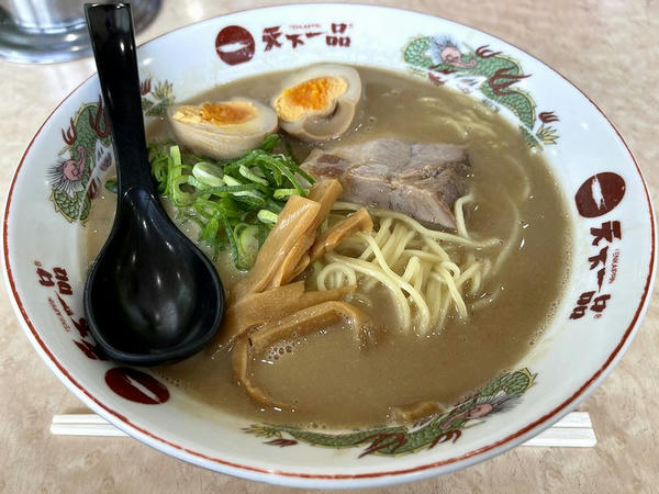 味付煮玉子ラーメン（大） 1100円 ＋ ニンニク特入り 70円