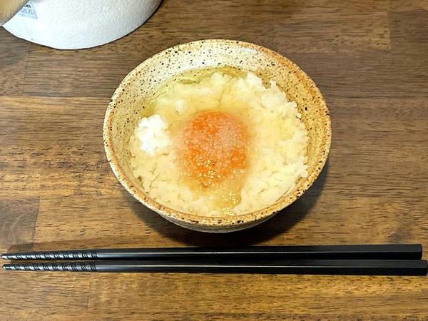 玉子かけごはん～トリュフ塩がけ～ 150円