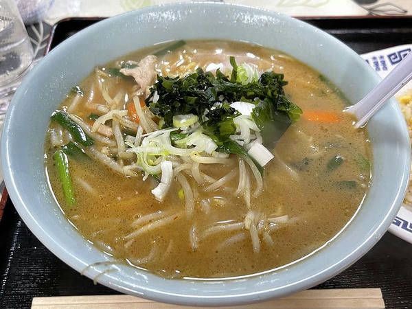 Aセットの味噌ラーメン