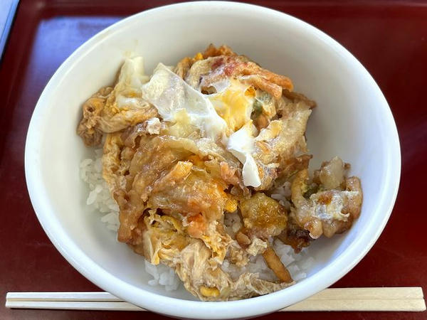 ミニかき揚げ丼 350円