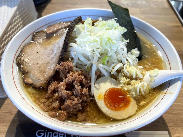 生姜味噌ラーメン 900円