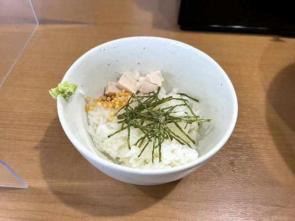 追いお茶漬け用ご飯