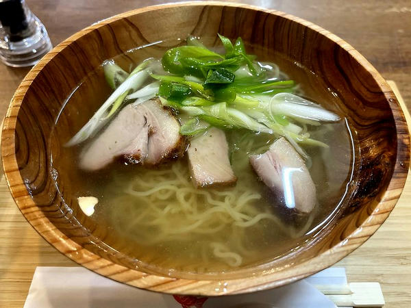黄金の鯛らーめんセットの黄金の鯛らーめん（塩）
