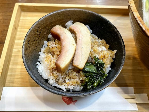 黄金の鯛らーめんセットのほっぺたご飯