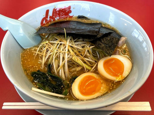 特製味噌ネギラーメン 890円 ＋ 味付玉子 120円