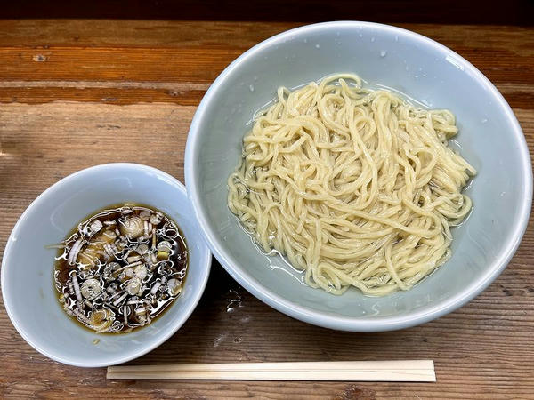 焼き麺（そば）並＋つけ麺（小） 1,100円の、つけ麺（小）