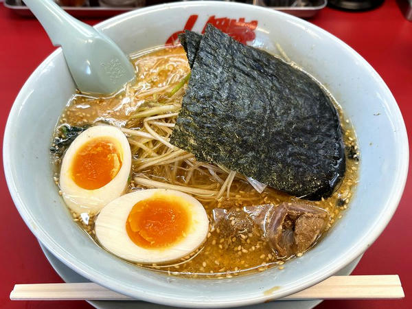 特製味噌ネギラーメン 930円 ＋ 味付玉子 120円