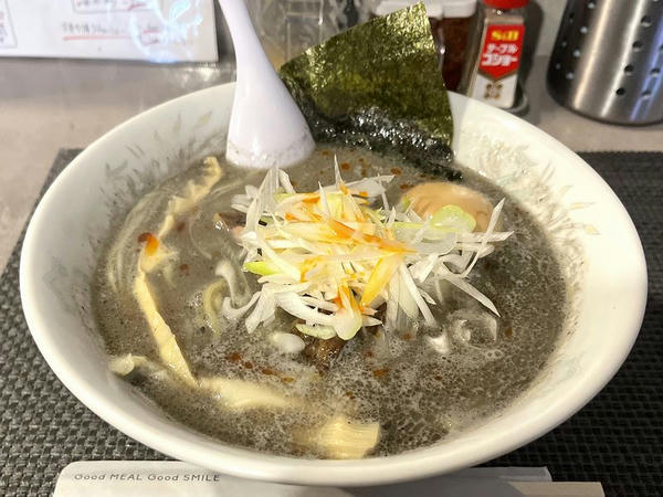 みそたんたんめん（温） 800円 ＋ 味玉 100円