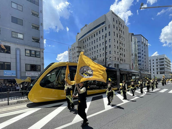 この日開業した宇都宮ライトレール