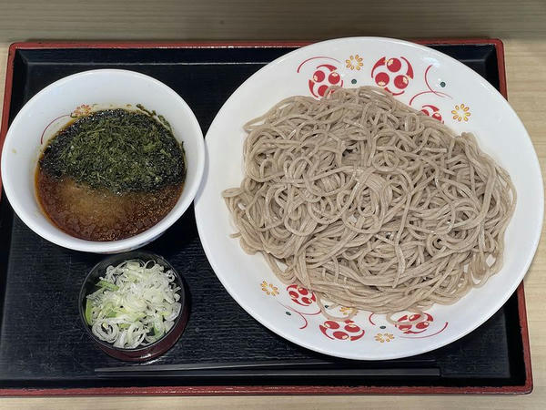 麺2倍盛り海苔つけそば 720円