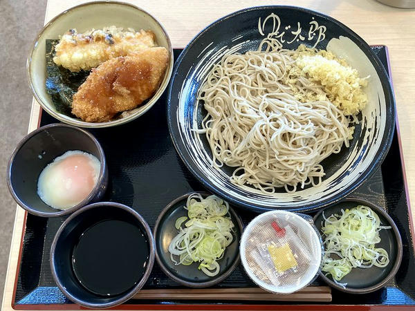 ミニのり弁セット（冷） 680円 ＋ 温泉玉子 100円 ＋ 納豆（新春クーポンにて無料）