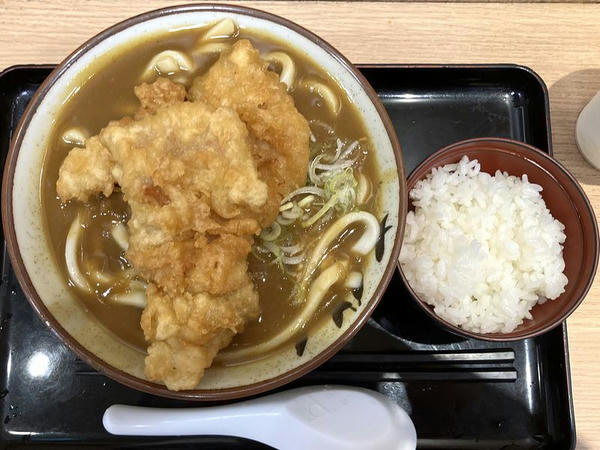 鶏から揚げカレー南蛮うどん 630円