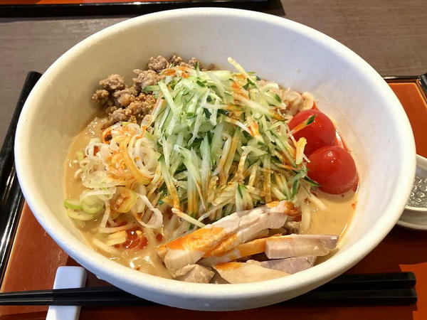 黒酢冷やし担々麺 970円