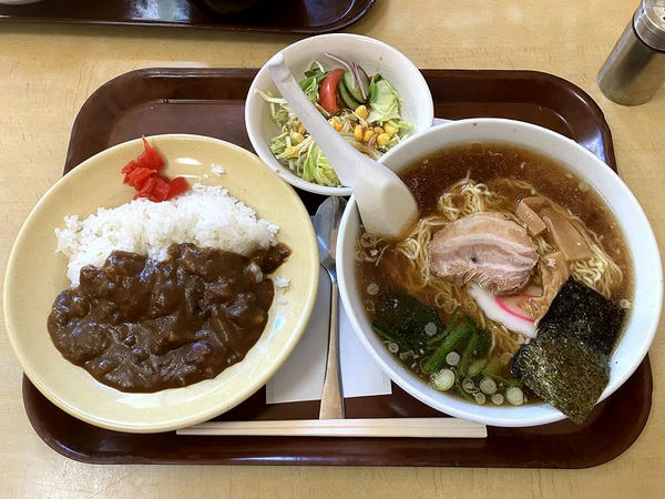 ラーメン 600円 ＋ Mセット 400円
