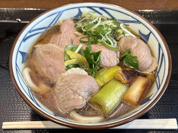 鴨ねぎうどん（並） 980円