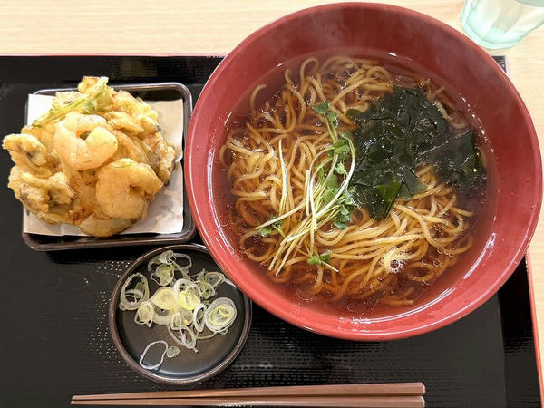 中華そば 540円 ＋ AKEかきあげ 380円