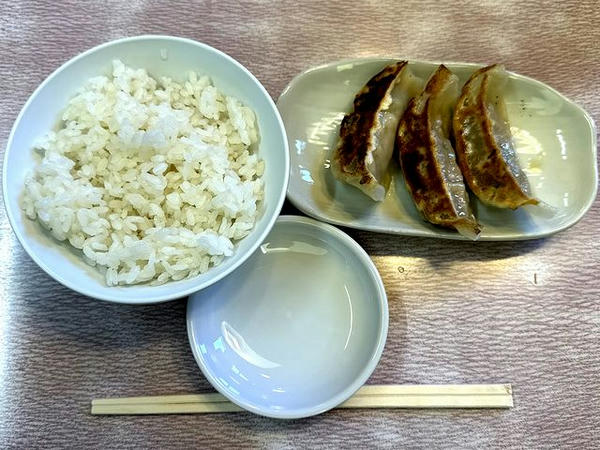 餃子セット（3個） 200円