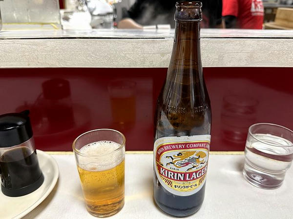 ビール 580円