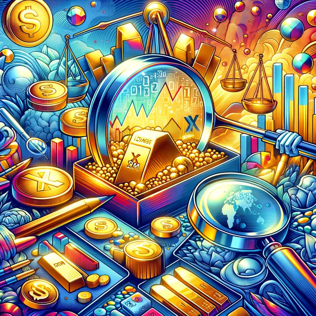 XMのレバレッジ貴金属取引とは？ゴールド・シルバーで最大1,000倍活用法
