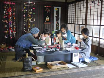 初めての編み物教室