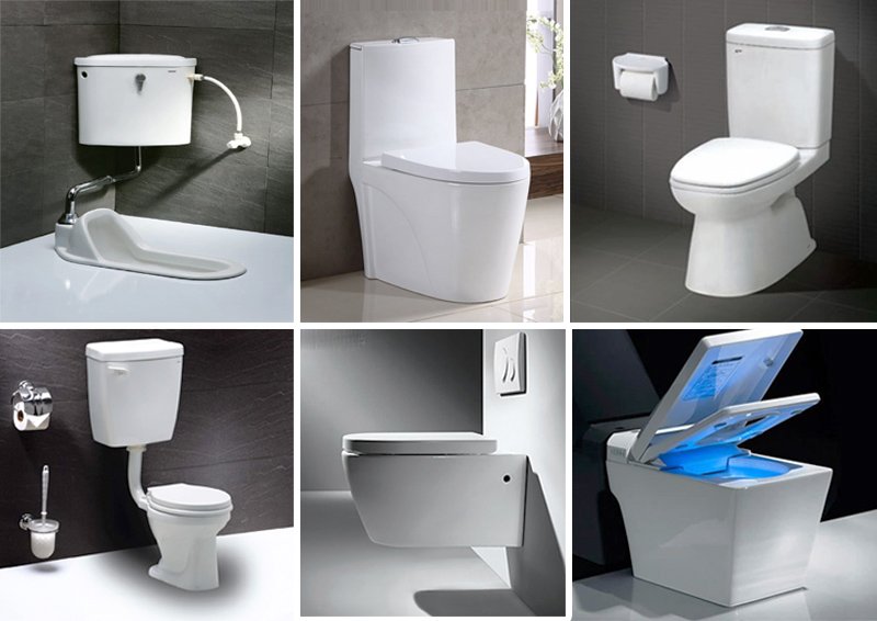 C&aacute;c loại bồn cầu hiện nay