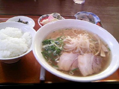 ラーメン定食